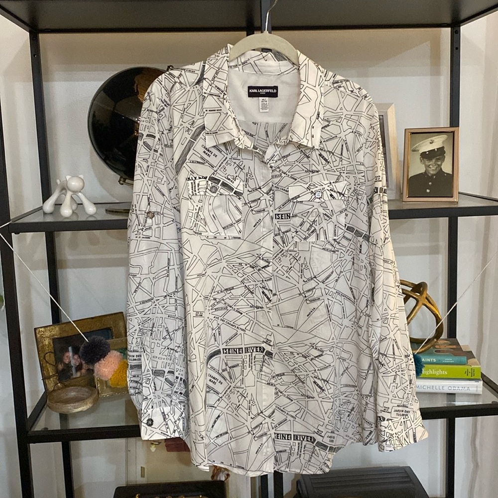Karl Lagerfeld Paris Button Down